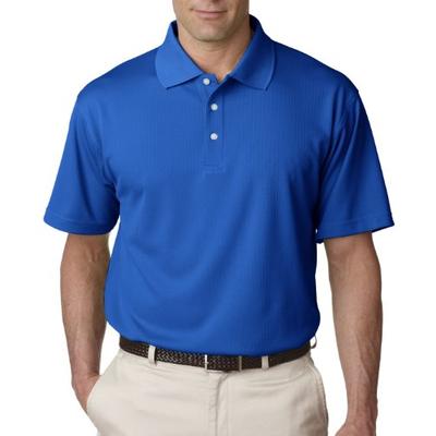 UltraClub Men's Cool & Dry Stain-Release Performance Polo Shirt, ROYAL, Small